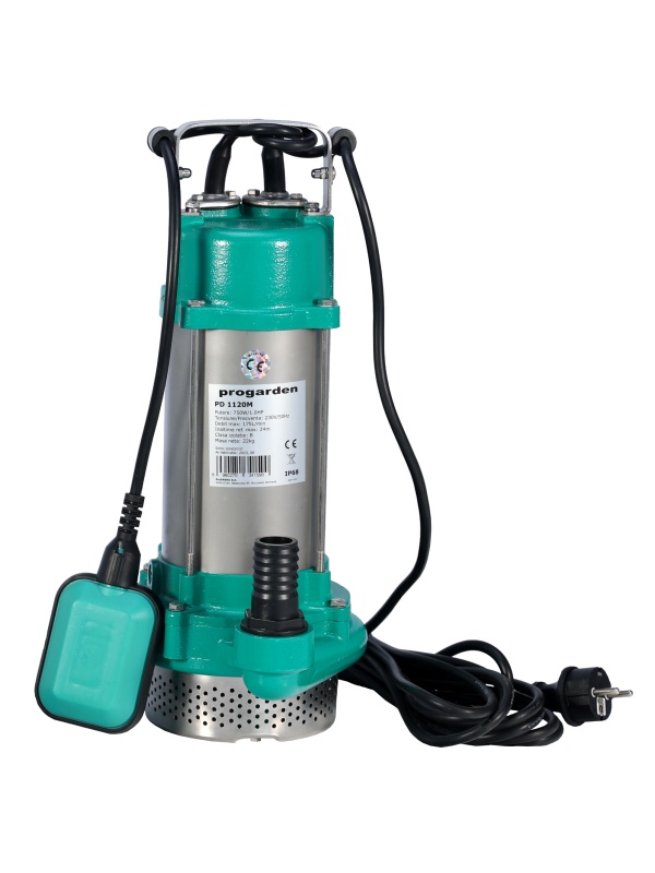 ProGARDEN PD 1120M Pompa submersibila 1.25", 750W, 175L/min, 24m, apa murdara