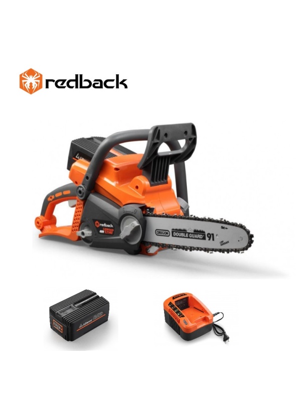 Redback Pachet E216C+EP60+EC50 Fierastrau cu lant 400mm, acumulator 40V/6Ah, incarcator 40V/5A