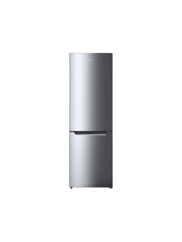 Combina frigorifica Tesla RC3200FHXE, E, 293L,H185NO Frost, iluminare LED, Inox