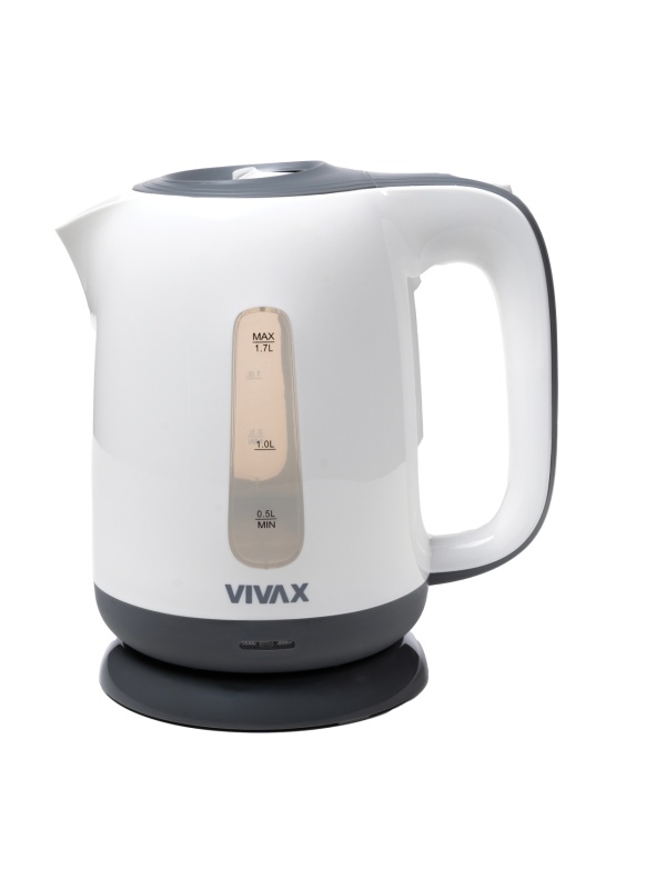 Fierbator Vivax WH-170BW, 2200 W, 1.7 litri, Alb/Gri