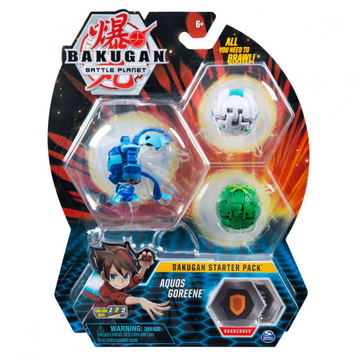 Figurine Bakugan Starter Pack - Pyrus Trunkanious