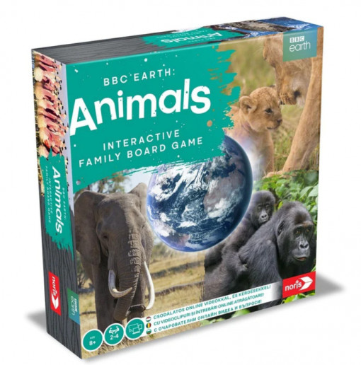 Joc de societate BBC Earth, Animals, Multicolor, 8 ani
