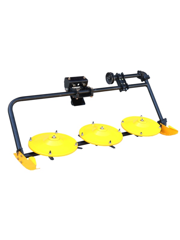 ProGARDEN Cositoare frontala rotativa cu 3 discuri pentru minitractoare Campo T18 G2, G2.1