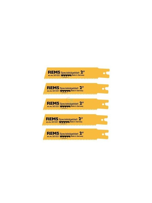 REMS Pachet special de 5 lame de fierastrau 2"/140-3.2 pentru REMS Cat VE, Tiger/VE/SR, Akku-Cat 22 V VE 561001