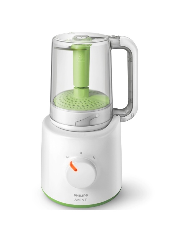 (Resigilat) Aparat de gatit cu abur si blender 2in1 Philips Avent SCF870/20, pahar gradat, spatula, 1 viteza