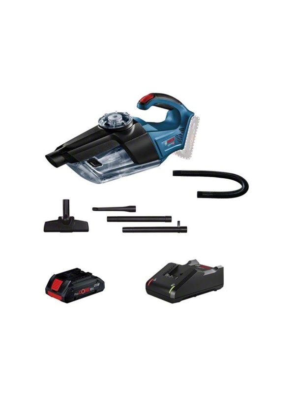 Bosch GAS 18V-1 Aspirator cu acumulator + acumulator ProCORE18V, 4.0Ah + incarcator GAL 18V-40