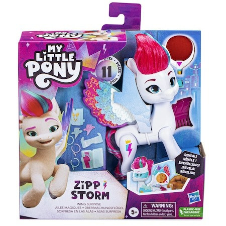 Figurina My Little Pony - Wing surprise: Zipp Storm, 14 cm