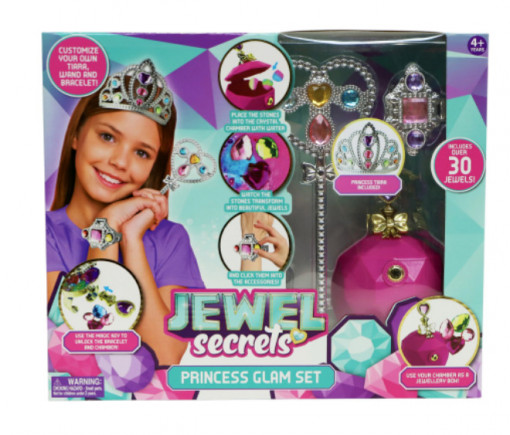 Jucarie, set creativ printesa pentru fetite, Jewel Secrets, 9747