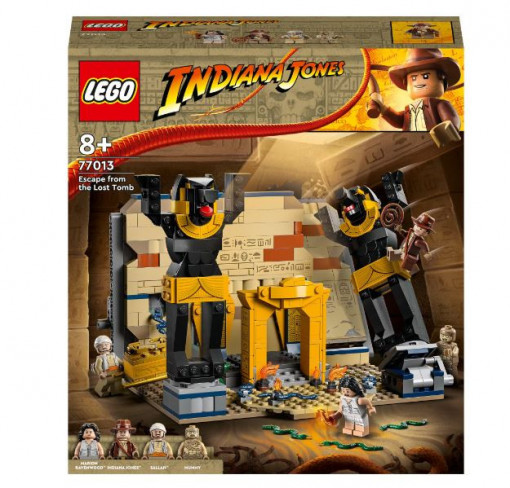 LEGO® Indiana Jones - Evadare din Mormantul pierdut 77013, 600 piese