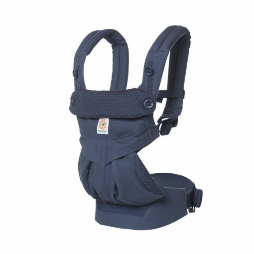 Marsupiu 4 Pozitii 360 Navy Mini Dots