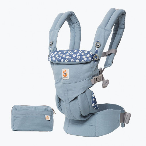 Marsupiu Omni 360 Blue Daisies All in One