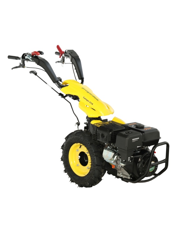ProGARDEN Campo U16 motocultor multifunctional 14CP, benzina, EU V, pornire la sfoara, 3+2 viteze, reductor