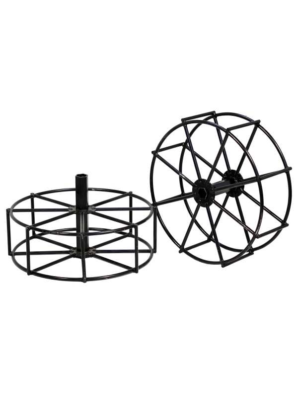 ProGARDEN Set roti metalice 500x170, manicot cu flanse, hex 32mm pentru motocultor Campo