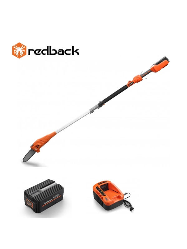Redback Pachet E608D+EP20+EC20 Emondor 2000mm, acumulator 40V/2Ah, incarcator 40V/2A