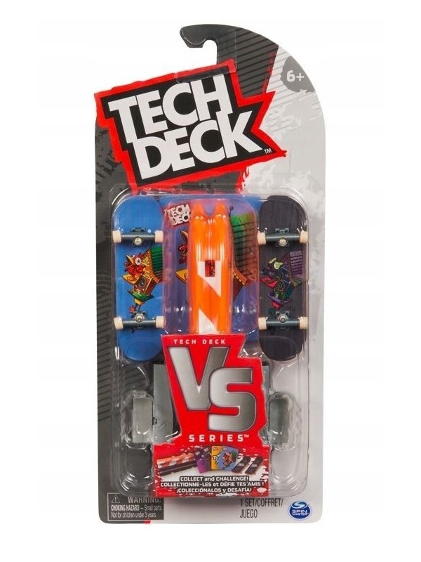 Set 2 mini placi skateboard cu obstacol, Tech Deck, Model 1