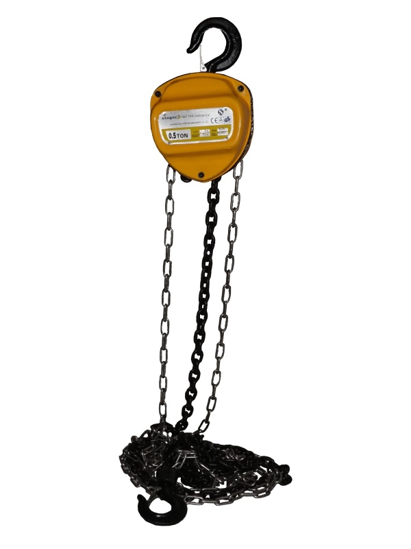 Stager HSC-0.5T palan manual 0.5T/3m, lant 6mm