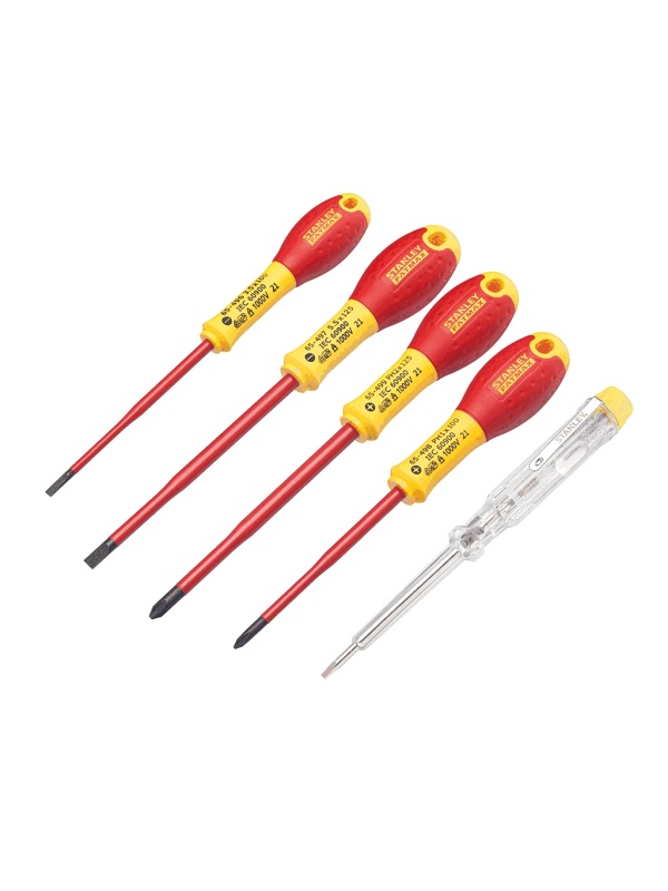 Stanley XTHT0-62692 Set 5 surubelnite izolate VDE Ph Slim blister, 1000V