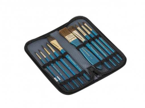 Trusa 10 pensule acuarela Simply Daler Rowney