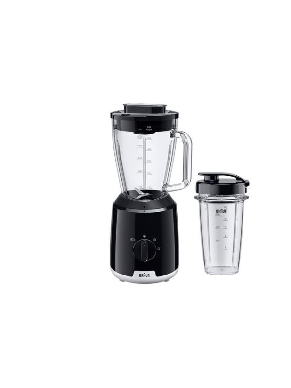 Blender Braun 1 JB 1051, 1.5 litri, 600 W, Negru