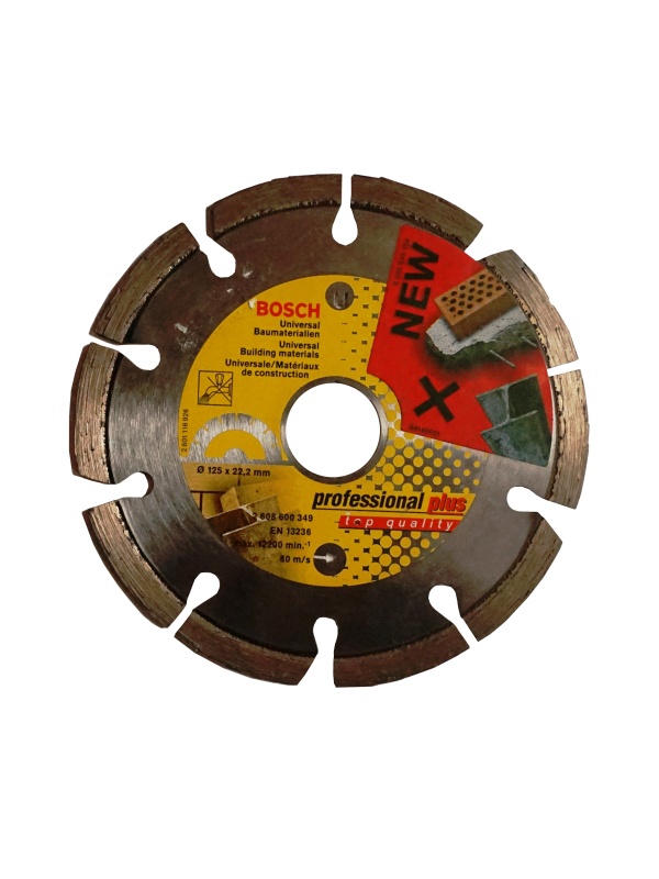 Bosch Disc diamantat pentru materiale constructii, 125mm