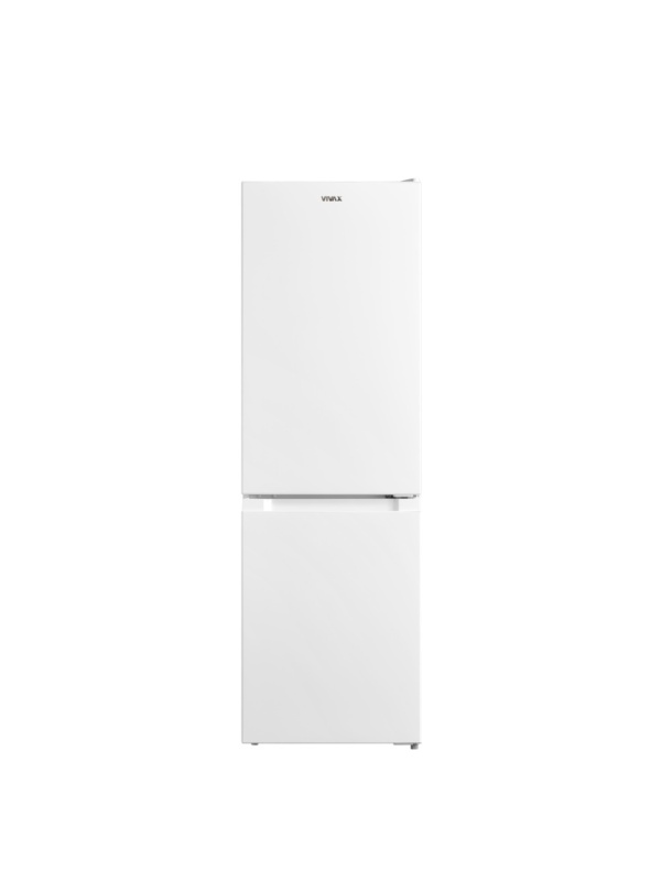 Combina frigorifica VIVAX CF-174ELF W, 174 L, Clasa E, Low Frost, Termostat reglabil, Iluminare LED, Suprafata painted metal, Usi reversibile, H 150 cm, Alb