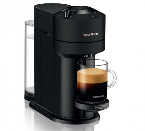 Espressor Nespresso by De’Longhi ENV120.BM Vertuo Next , 1500W,extractie prin Centrifuzie, Conectare la telefon, 1.1L, Negru Mat + 12 capsule cadou