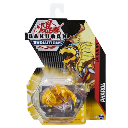 Figurina Bakugan Evolutions S4 Bila Clasica Pharol, Galben
