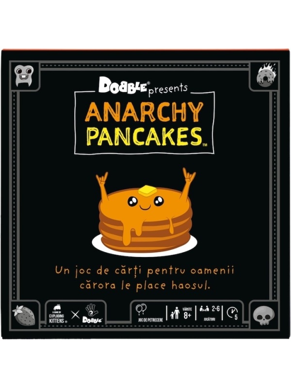 Joc Dobble - Anarchy Pancakes, limba romana