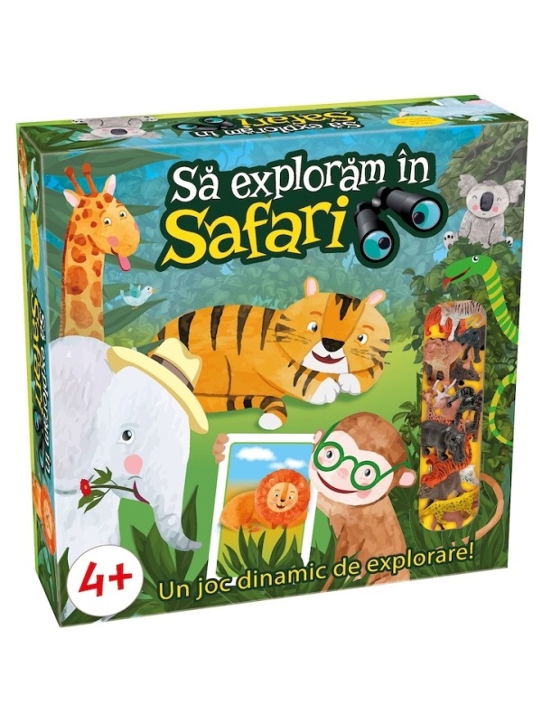 Joc educativ Tactic - Sa exploram in safari!