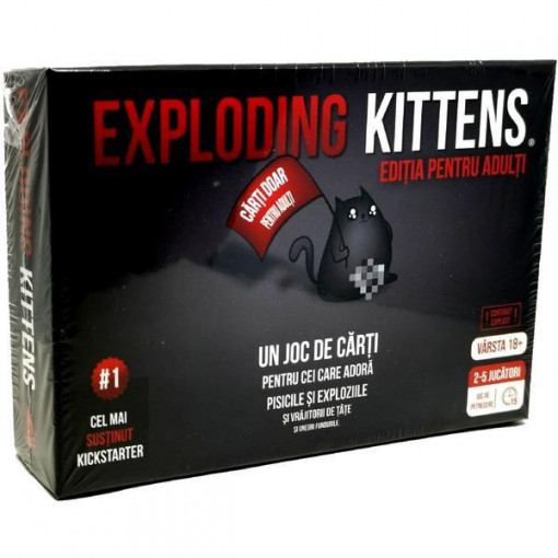Joc pentru adulti Exploding Kittens, Editia pentru adulti