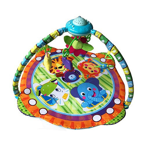Saltea de Joaca Bebe 3in1 cu Muzica, Proiector si Carusel