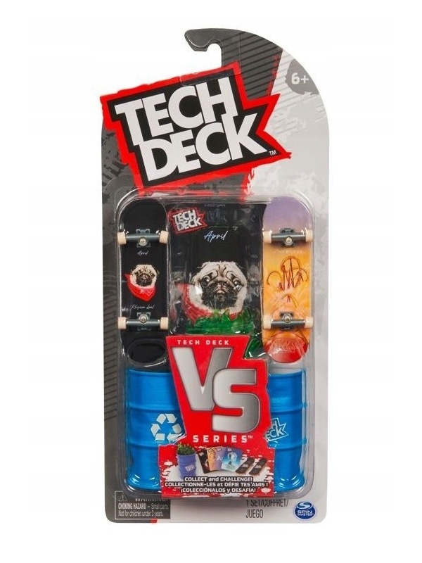Set 2 mini placi skateboard cu obstacol, Tech Deck, Model 3
