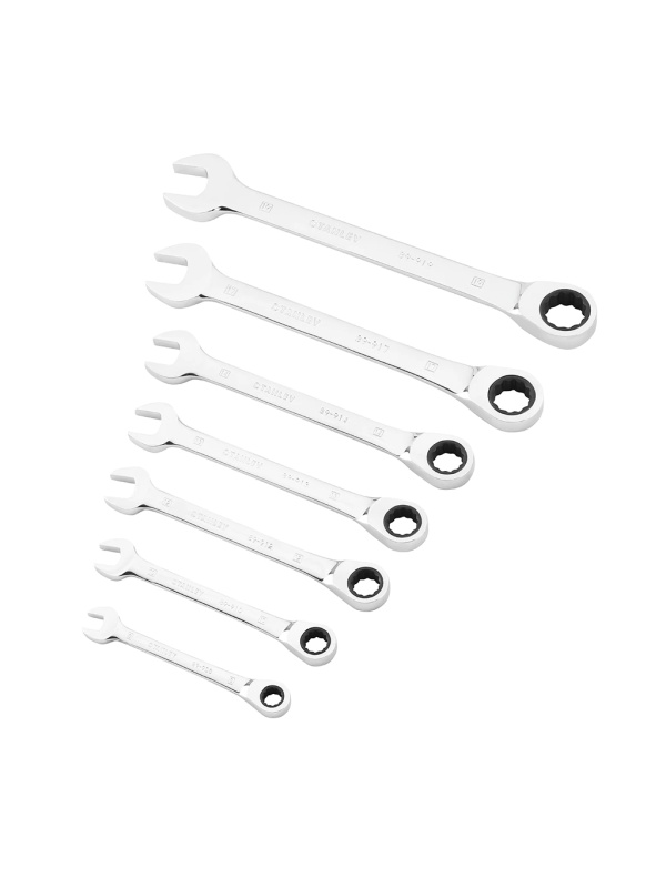 Stanley STMT82846-0 Set chei combinate cu clichet - 7 piese