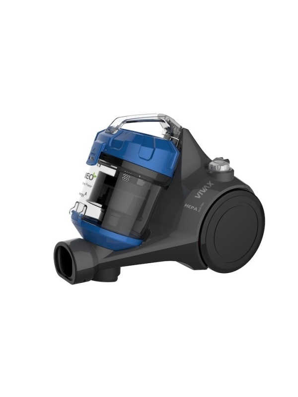 Aspirator fara sac Vivax VCC-700B NEO, 700W, filtru HEPA 12, Albastru