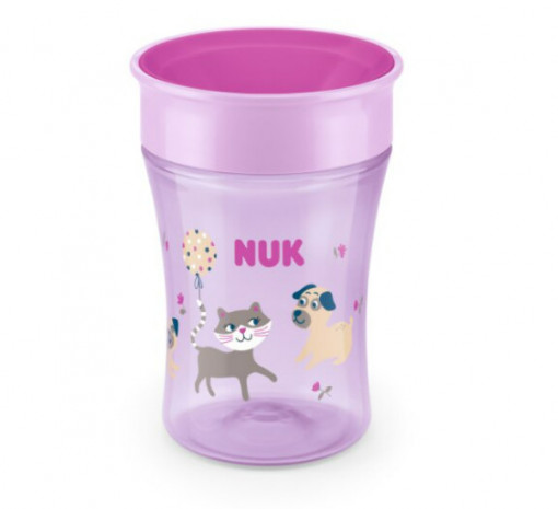 Cana Nuk Magic Cup, Evolution, +8 luni, 230 ml, Mov