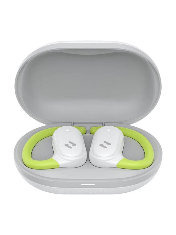 Casti HAVIT OWS915, Bluetooth 5.4, TWS, Open-Ear, Control tactil, Alb-Verde
