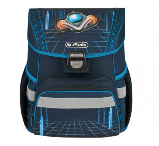 Ghiozdan echipat loop plus motiv space car