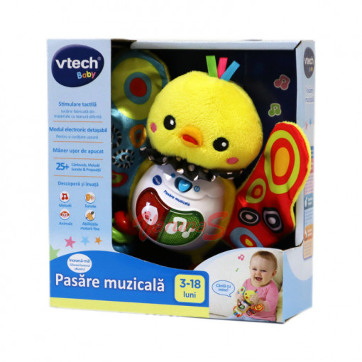 Jucarie interactiva Vtech, pasarea muzicala