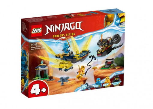 LEGO Ninjago - Batalia puiului de dragon 71798, 157 piese