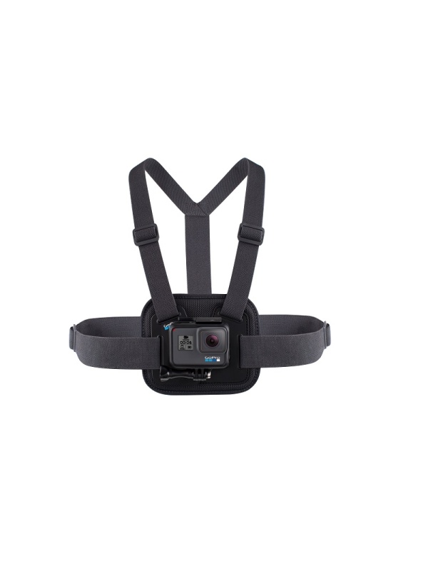 Montura GoPro Chesty, fixare pieptDimensiuni: 23x139x120mm, Greutate: 140g