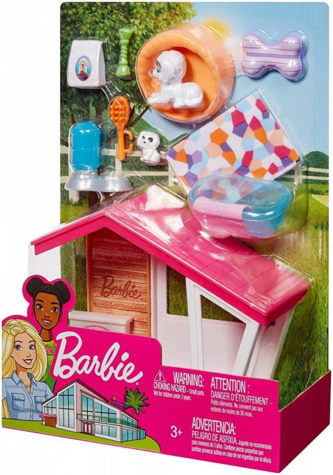 Set de joaca Barbie - Casuta catelusilor