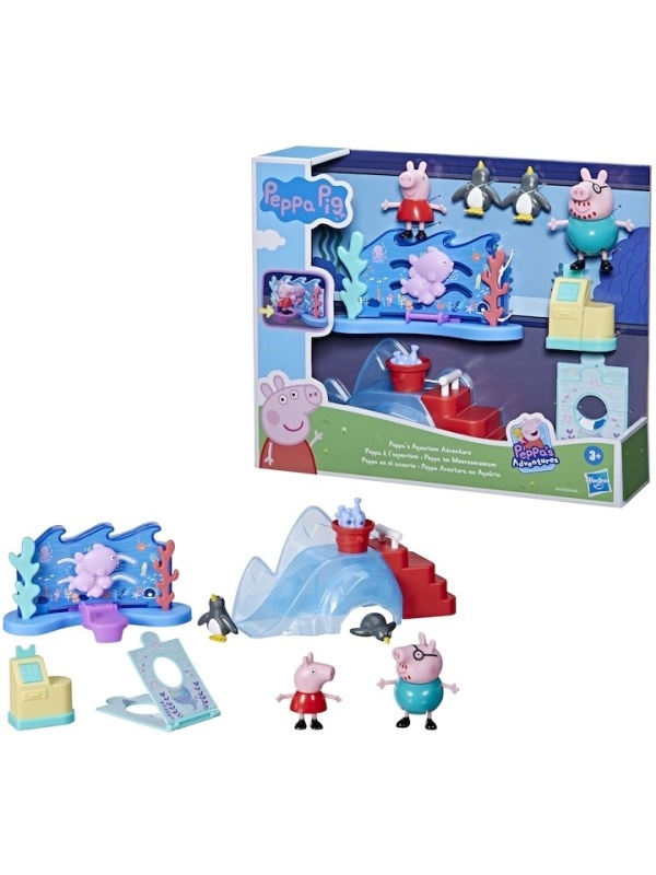 Set de joaca Peppa Pig - Mergem la acvariu