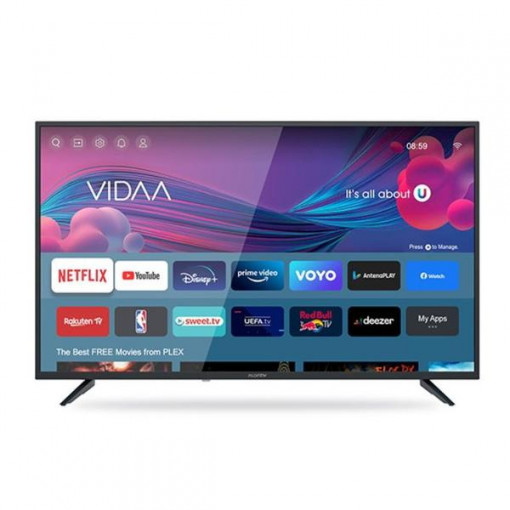 Televizor Smart Allview 43iPlay6000-U, 108 cm, Ultra HD 4K, Clasa E
