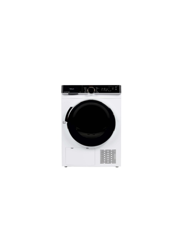 Uscator de rufe Tesla WT8H92M, 8kg, Clasa A++Pompa caldura, Inverter, Antisifonare, 16 prog,Alb