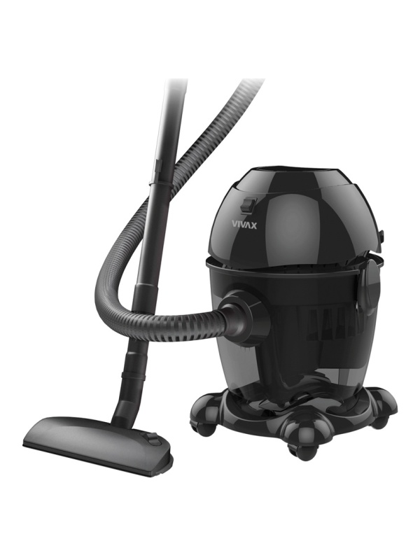 Aspirator fara sac Vivax VCW-2002B B2, 2000W, filtru Spongios, Negru