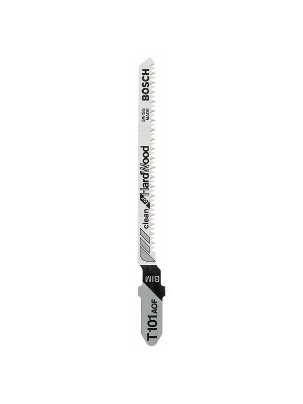Bosch Set 5 panze fierastrau vertical T 101 AOF Clean for Hard Wood, 83mm
