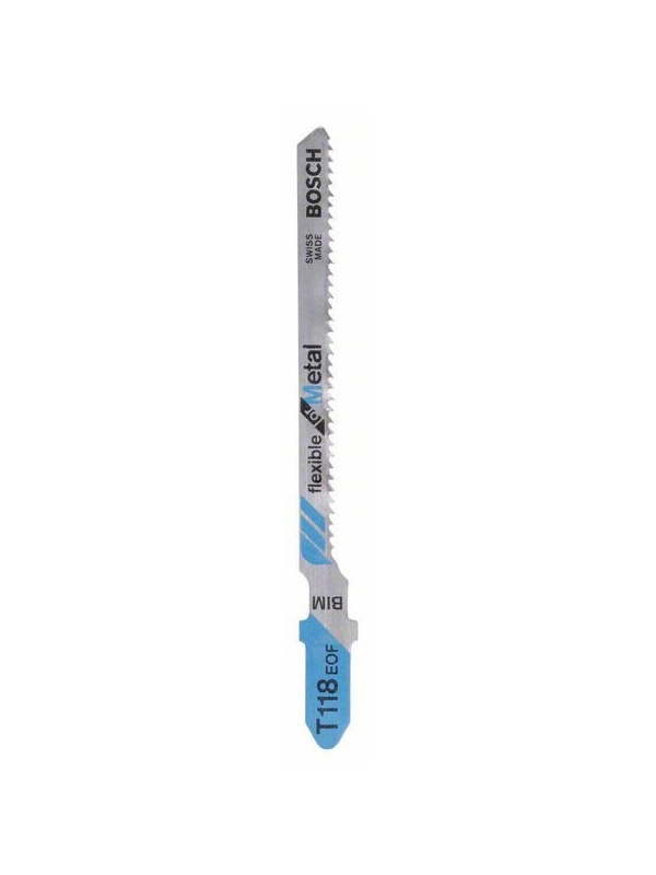 Bosch Set 5 panze fierastrau vertical T 118 EOF Flexible for Metal, 83mm