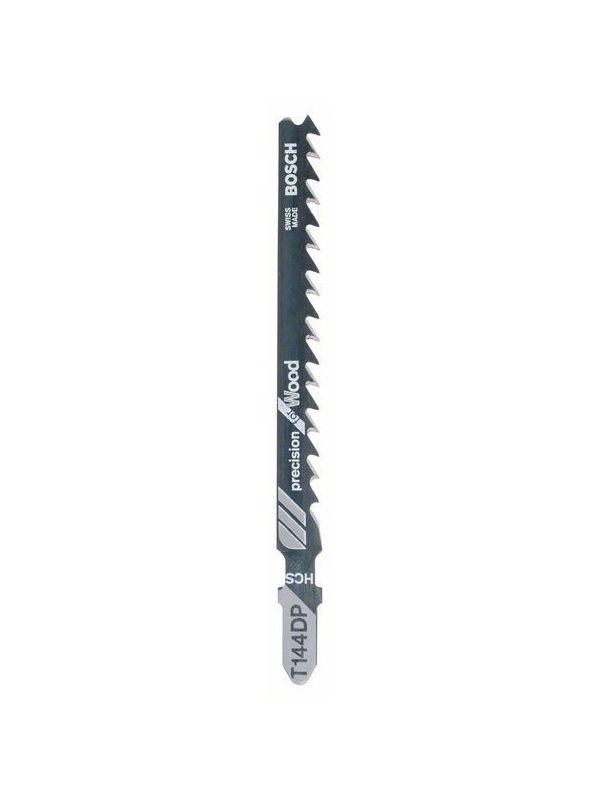 Bosch Set 5 panze fierastrau vertical T 144 DP Precision for Wood, 100mm