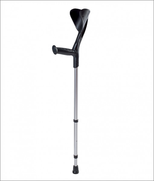 Carja cu sprijin pe antebrat Triamed TRM05, Negru