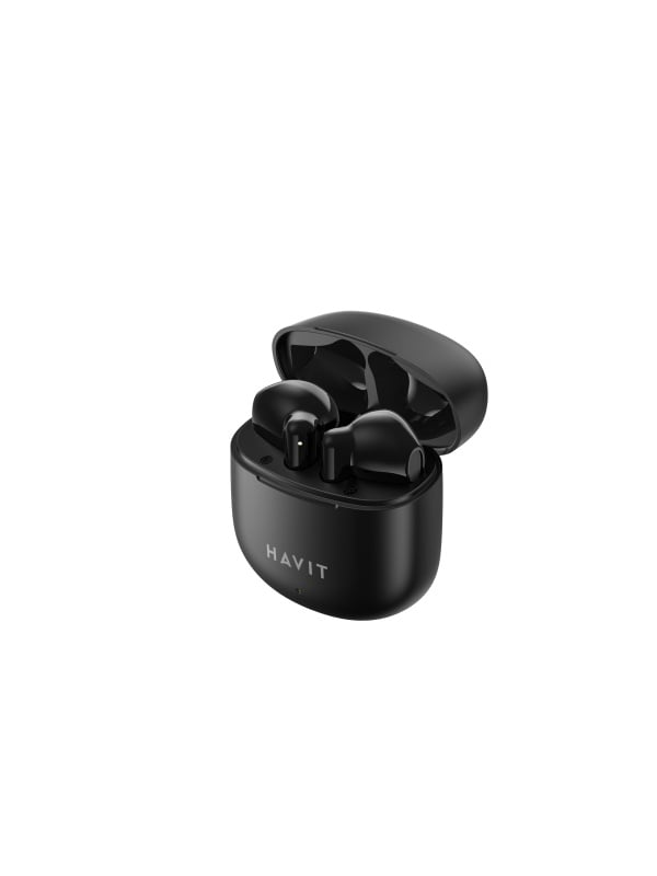 Casti HAVIT TW976, Bluetooth 5.3, TWS, In-Ear, Control tactil, Negru